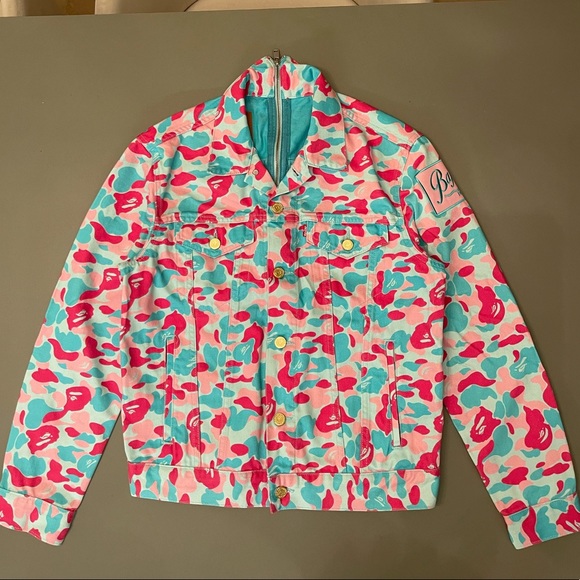 Brand new Bape x Levi’s trucker denim jacket